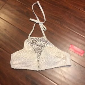 White bikini top from Target - new with tags!